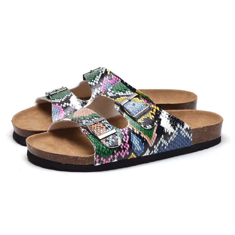 Couples Thong Slippers Soft Cork Water Tamarisk Casual Beach Shoes Men's Flip Flops Fashionable Student Sandals Breathable