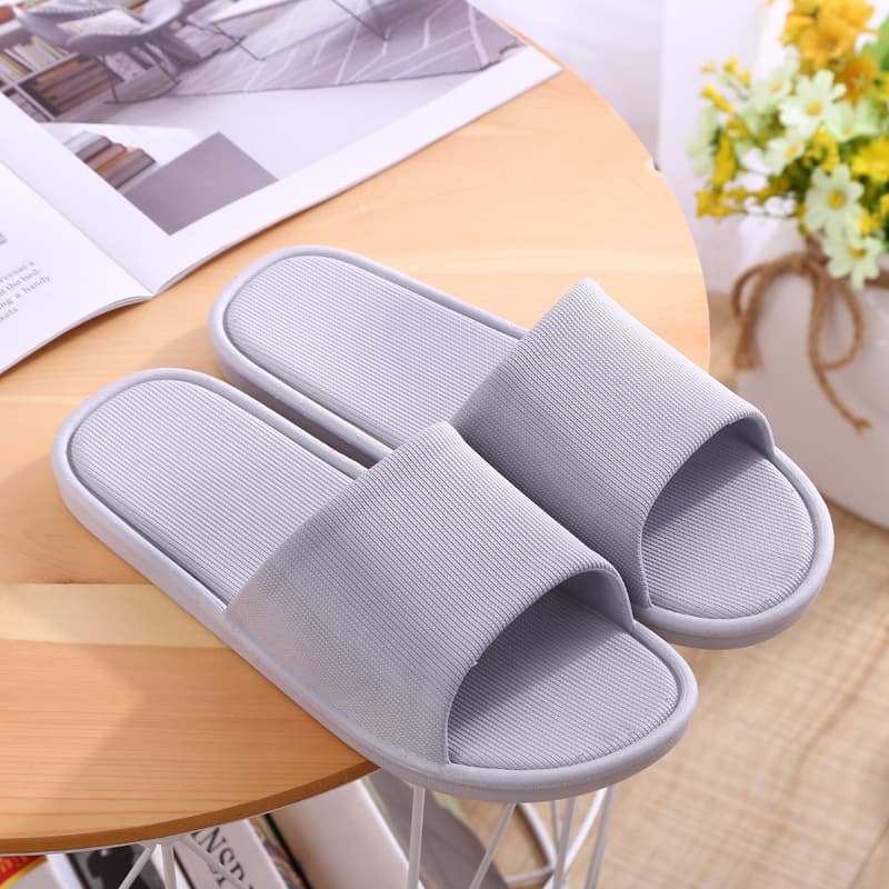 Men's Summer Home Anti-Slip Bathroom Shower Slippers, Couple Hotel Spa Pool Sandals