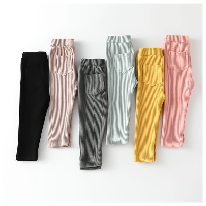 Carefully Selected Boys' Base Layer Pants Spring 2025 Girls' Cotton Base Layer Pants Baby Children's Big PP Long Pants