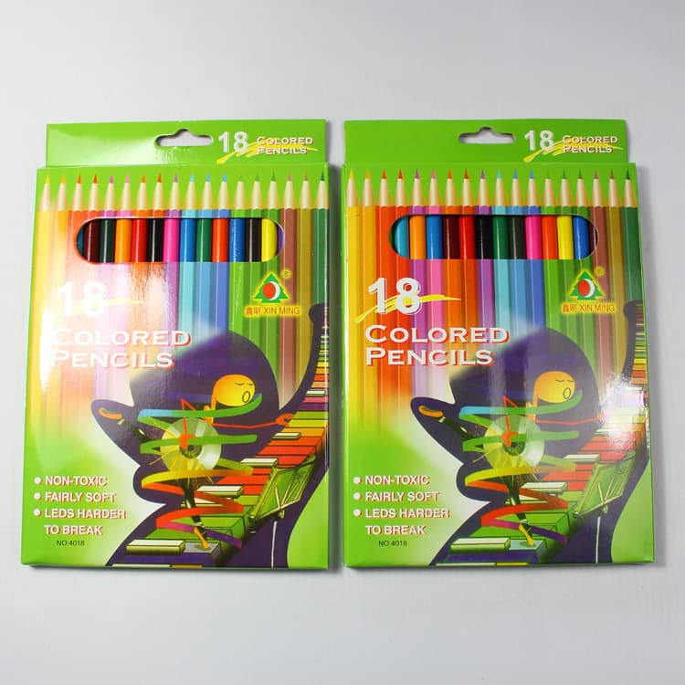 Special Price 18 Colors Eco-Friendly Wooden Colored Pencils for Kindergarten, Secret Garden Graffiti Drawing Pens, Student Supplies