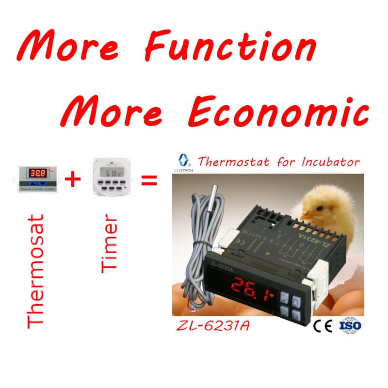 LILYTECH ZL-6231A, Incubator Control with Timer