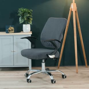 Wholesale Detachable Office Chair Cover Half Chair Cover Elastic Swivel Chair Cover for Computer Armchair