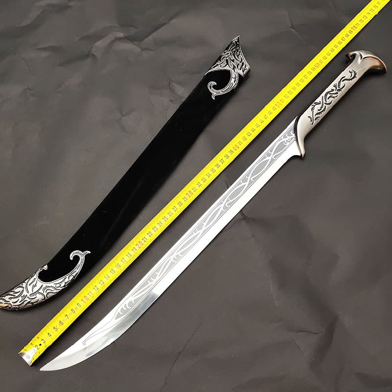 Lord of the Rings Elven King Sword Thranduil Sword Hobbit Sword Movie Prop Unsharpened