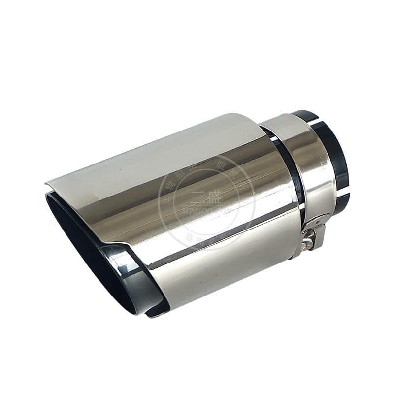 Factory Modified Universal 89 Car Exhaust Pipe Hot Selling New Stainless Steel Tailpipe Inner Color Three Color Options Modified Parts