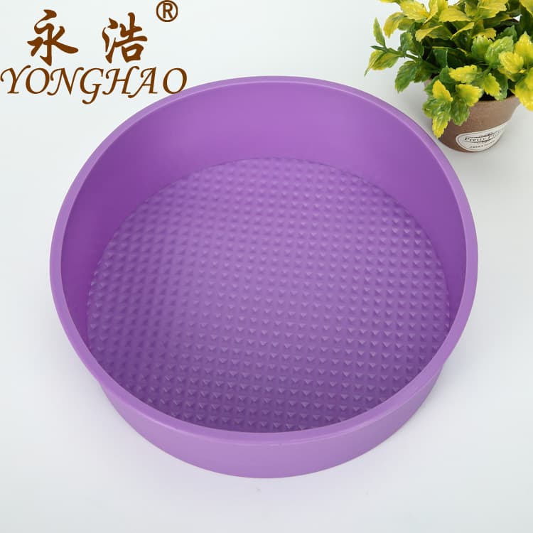 6 inch 8 inch Chiffon Cake Mold Diamond Bottom Round Baking Tray Easy Demoulding High Temperature Resistant Baking Toast Bread Cake Mold