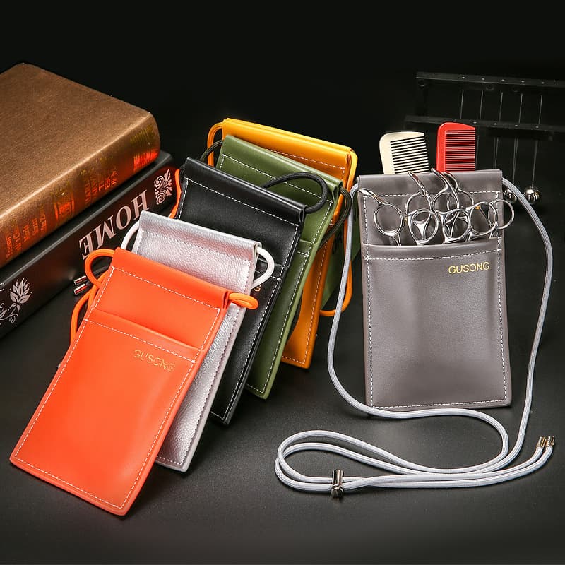 Hair Scissors Bag for Stylists, Diagonal Scissors Bag, Scissors Case, Trendy Scissors Waist Bag, Hairdressing Tool Bag