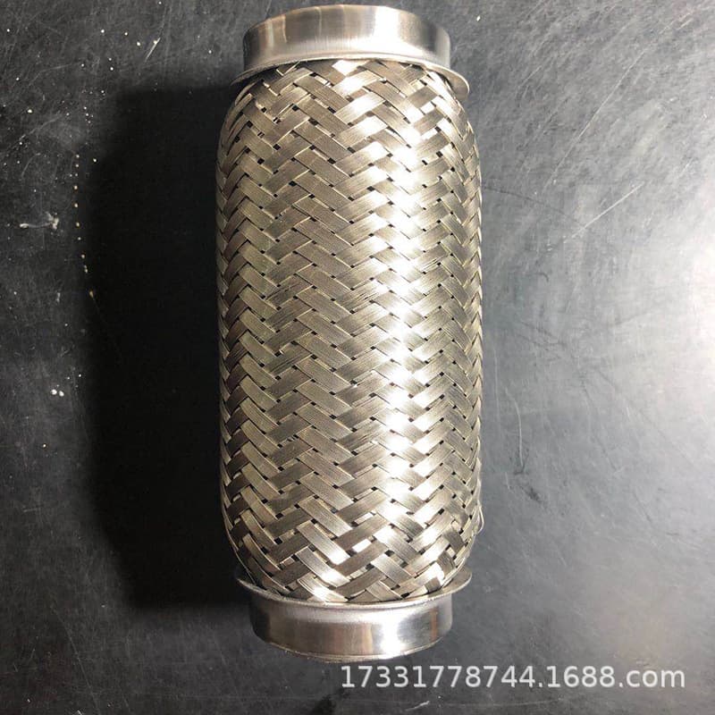 Custom Stainless Steel Bellows Exhaust Pipe for Automobile, Corrugated Metal Flexible Hose for Car Exhaust