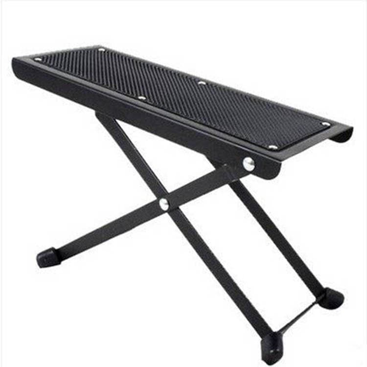 Classical Guitar Footrest Iron 4-Level Adjustable Classical Guitar Foot Stool Pedal