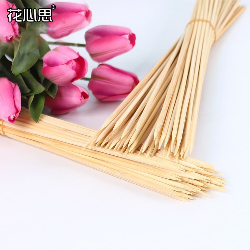 Flower packaging materials, wholesale flower shop materials, snacks, jelly lollipops, bouquet packaging, handmade diy floral bamboo sticks