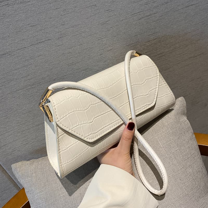 Women's Bag 2023 New Korean Style Fashion Shoulder Bag Ins Viral Trendy Girl Leather Strap Crossbody Bag
