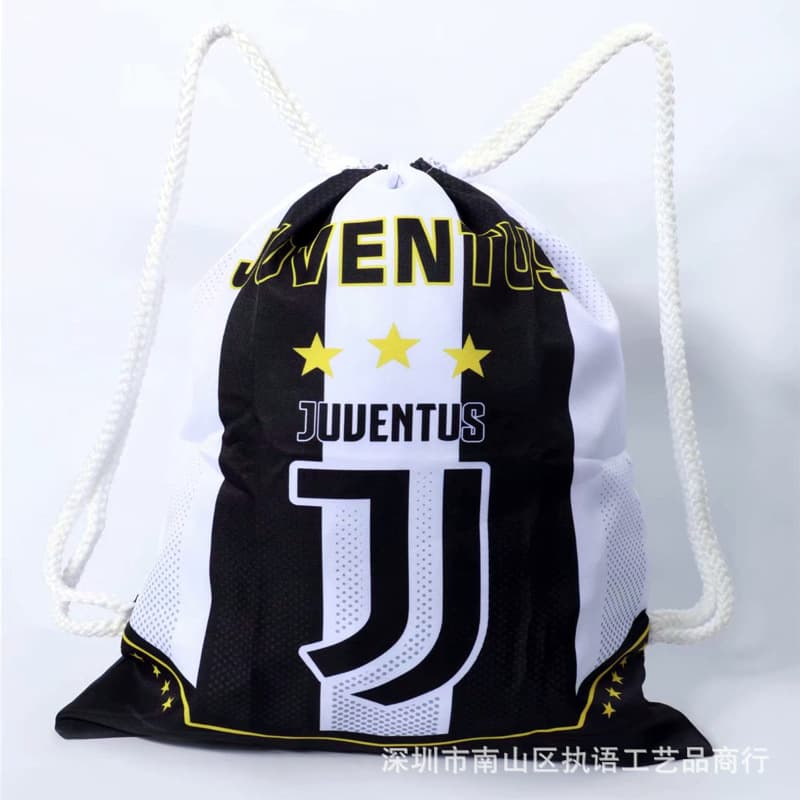 Juventus Ronaldo Argentina Messi sports outdoor drawstring bag football fan backpack fan souvenir drawstring portable
