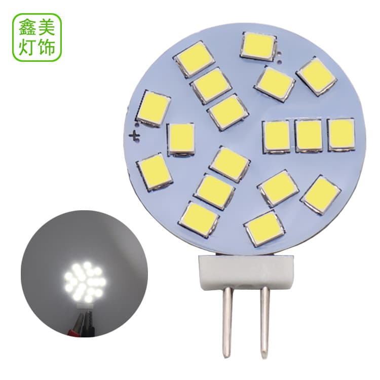 Quality Assured AC/DC 10-30V Universal G4-2835-18 Lamp, Constant Current Wide Voltage LED Corn Light for Cabinet Lighting