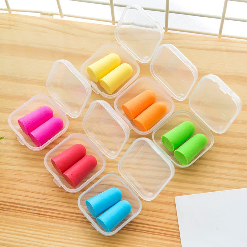 Earplugs for sleep, noise reduction, sound insulation, and noise cancellation; earplugs for work, study, and lunch break; foam earplugs to prevent snoring.
