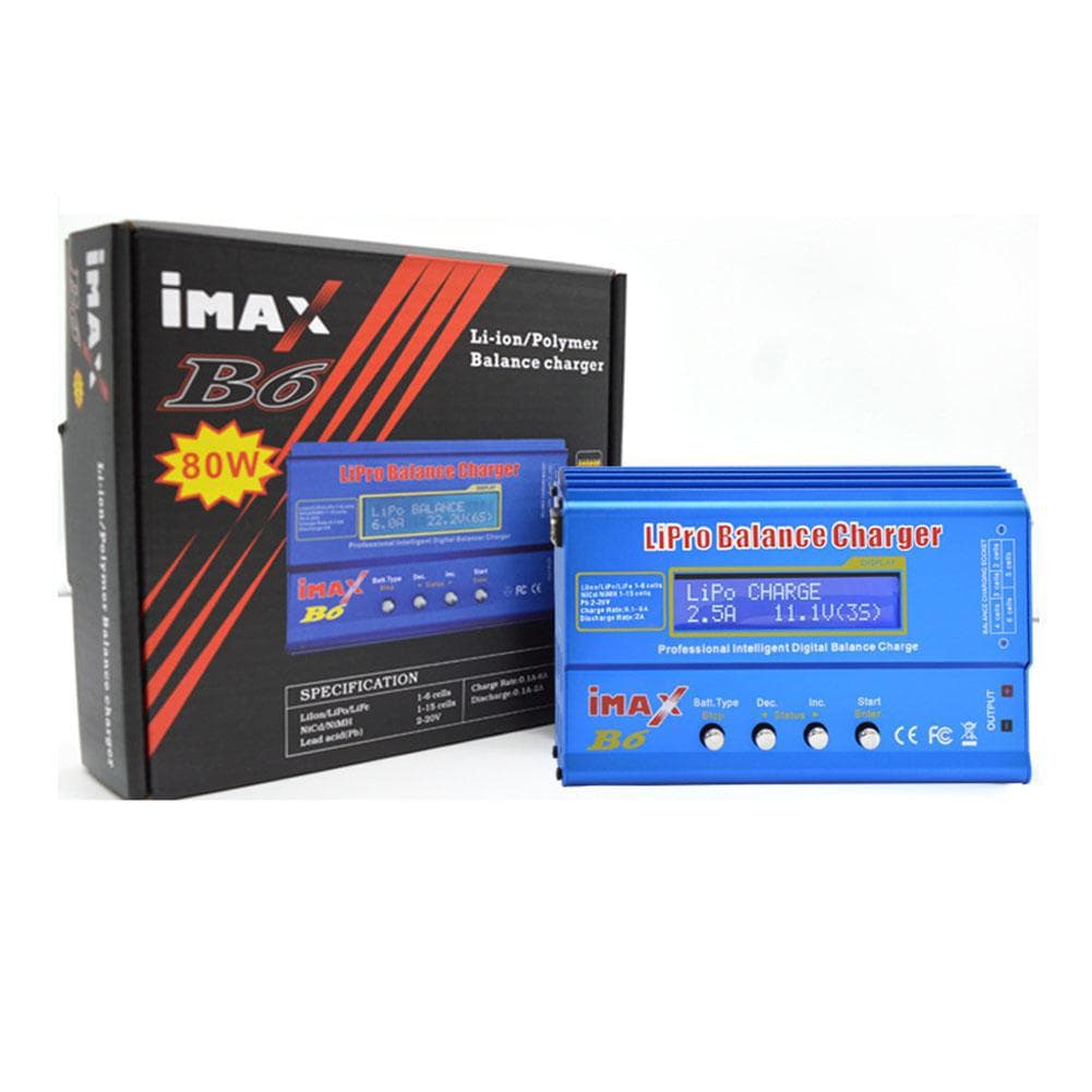 IMAX B6 balance charger model lithium battery car model Ni-MH 80W high power Smart Balance charger factory