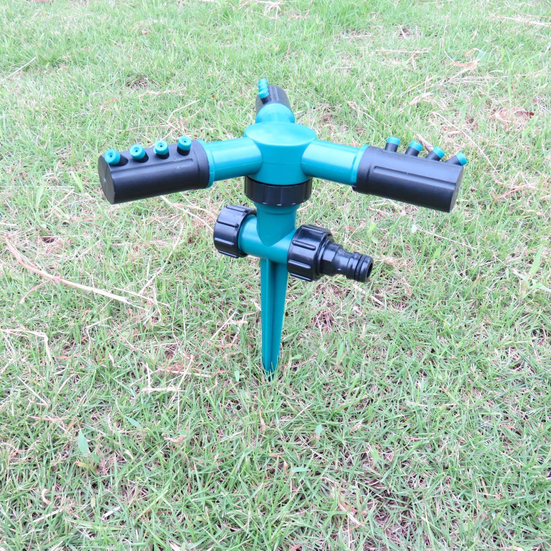 360 degree garden automatic multi-head sprinkler flower watering nozzle gardening tool irrigation sprinkler