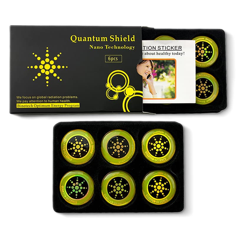 Anti-Radiation Phone Sticker Round Sunflower Anti-Radiation Sticker, Computer Anti-Radiation Quantum Shield