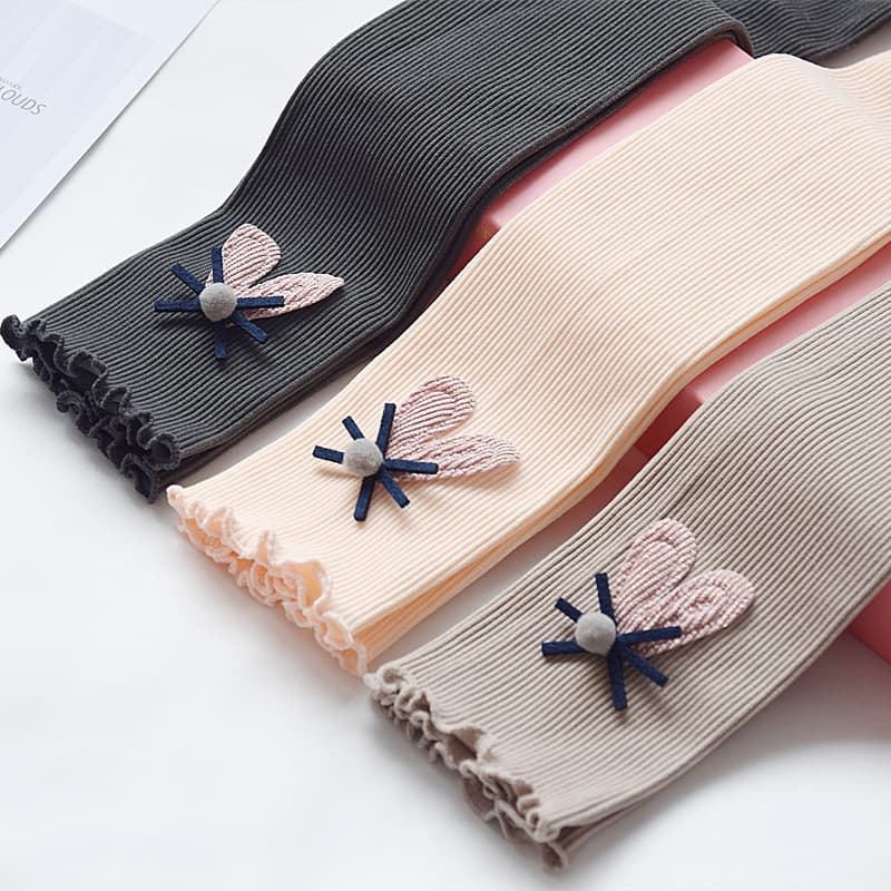 Children's Leggings 2026 Spring/Autumn New Korean Style Slim Fit Tights for Toddlers and Kids, Ankle-Length Socks Wholesale