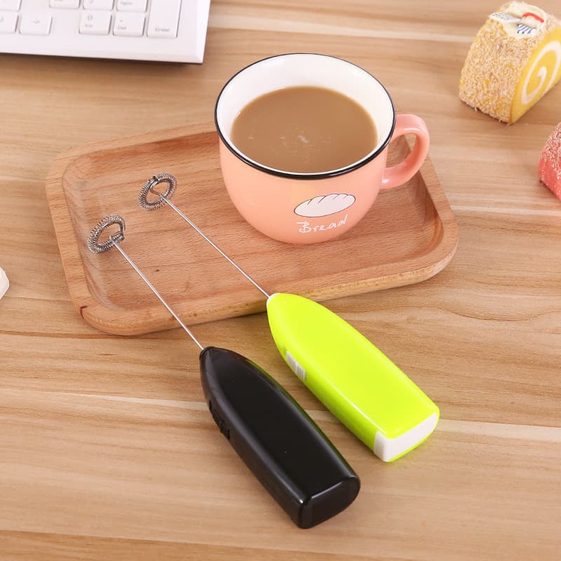 Cross-border Electric Handheld Household Kitchen Egg Whisk Mini Stainless Steel Egg Coffee Milk Tea Mixer