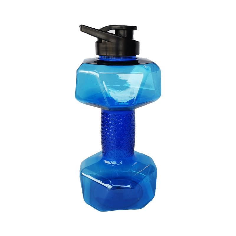 1500ML dumbbell water cup, men's and women's fitness arm muscle training equipment, creative adjustable weight water filling kettle