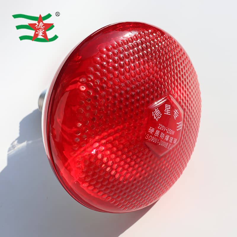 Dexing Brand Par38 Infrared Heating Bulb Car Beauty Bulb Livestock Farming Heating Bulb Far Infrared