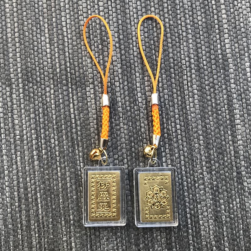 [Honghui] Scenic Spot Gold Foil Acrylic Phone Charms Pendants - Travel Souvenirs (178 Total)