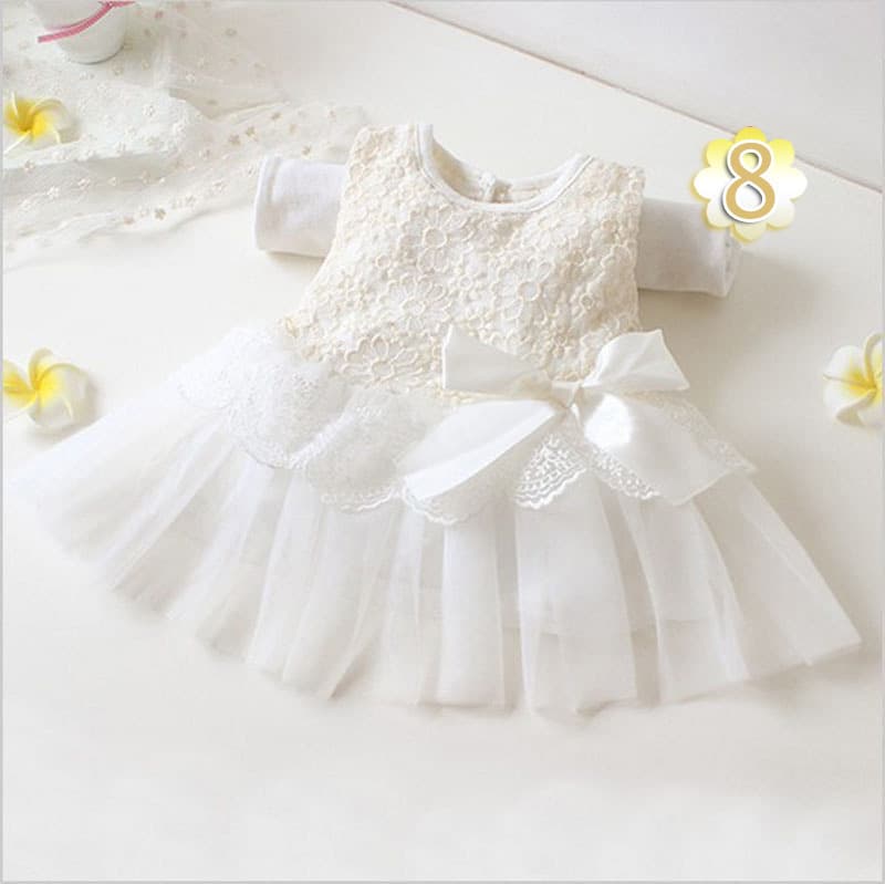 European and American foreign trade explosions girls Princess mesh sleeveless bow small size dress multi-color optional