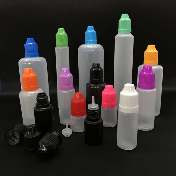 5ml Oil Bottle PE Material 10ml Oil Bottle Transparent Oil Bottle 30ml Oil Bottle 50ml Plastic Bottle Cosmetic Bottle