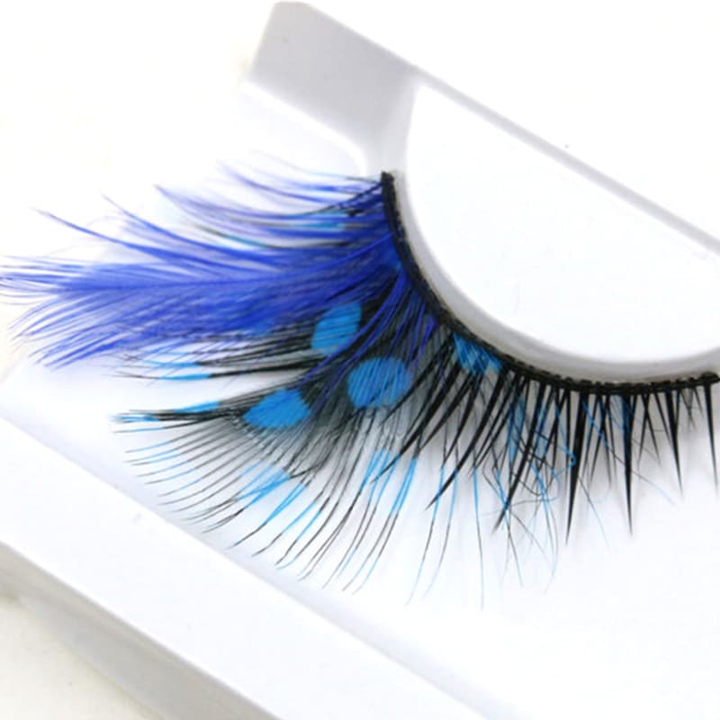 Handmade false eyelashes, eyelashes, exaggerated false eyelashes, stage party eyelashes L-32