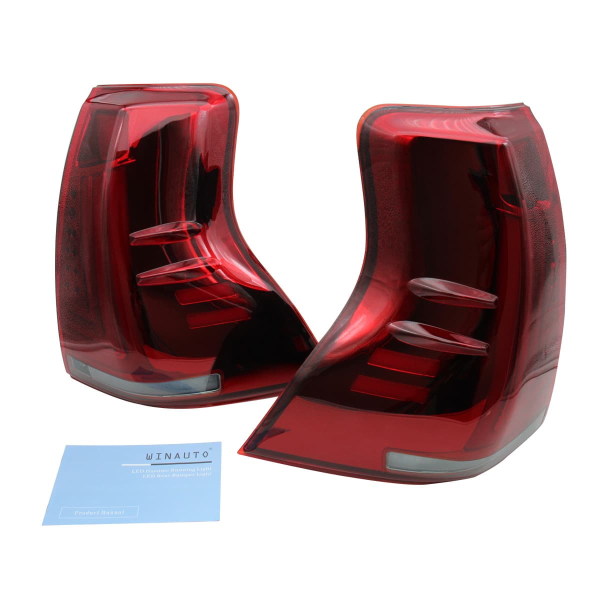 Suitable for 18-20 Year Old Toyota Prado Tail Light Assembly, Red Version, Modified Brake Light