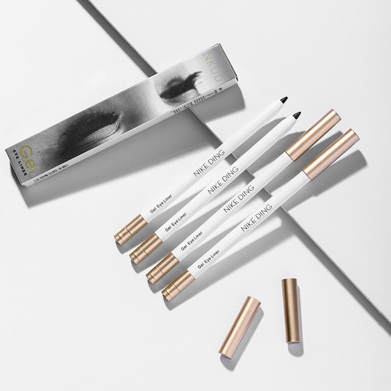 Matte Waterproof Eyeliner Pen Non Smudging Student Style Women's Beginner Friendly Eye Liner Glue Pen Brown Black Color