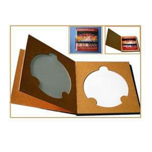 Manufacturer sales CD box software CD box envelope coated paper digital printable VIP card envelope