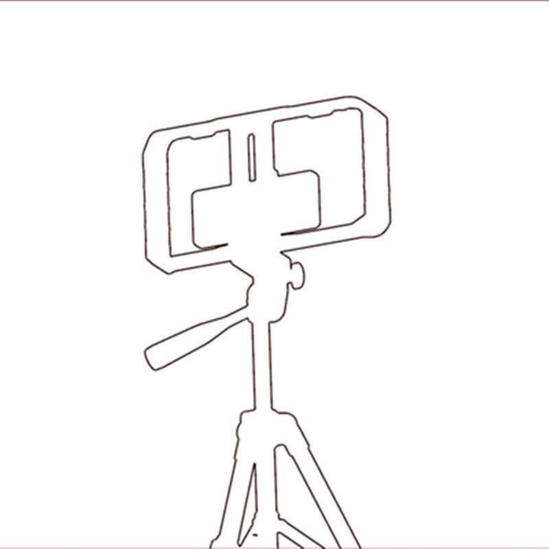 Handheld Video Mount, Cage, Multi-functional Phone Holder