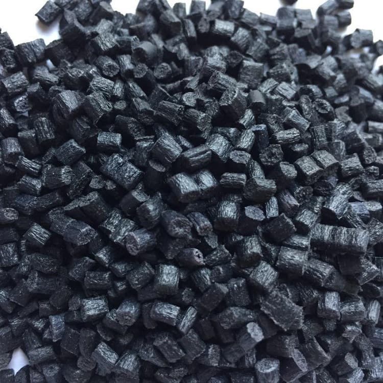 Reinforced flame-retardant PPO plastic granules, flame-retardant PPO with 20%-30% fiber, recycled plastic granules, secondary material.