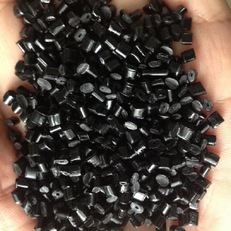 Black flame-retardant PPO price, non-reinforced Sabic base material, high temperature resistant 120°C PPO flame-retardant V0 plastic raw material.