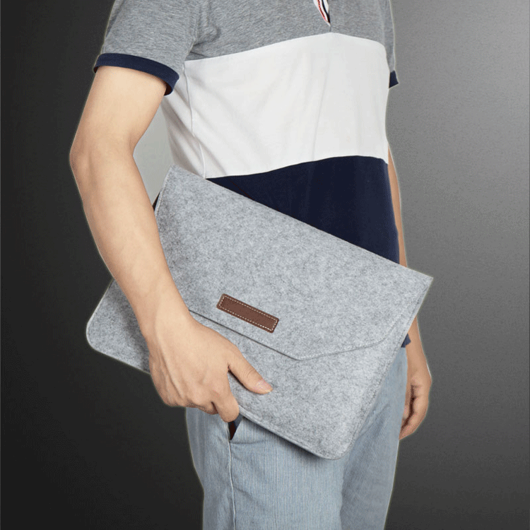 Factory Supply Felt Laptop Sleeves for MacBook Pro 11-17 inch and Tablets