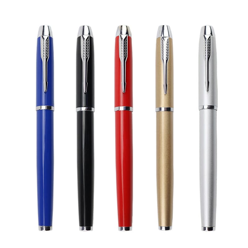 Metal signature ball pen company business office gift pen school student gel pen support logo production