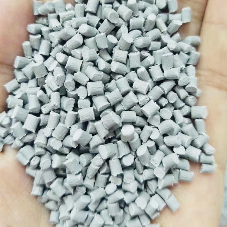 PBT fiber-reinforced fire-retardant granules, PBT fiber-reinforced 20%-30% raw material, white PBT fiber-reinforced flame-retardant granules.
