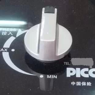 Thickened Gas Single and Double Stove Ignition Switch Knob Zinc Alloy Electroplating Assembly Button Handle Gas Stove Accessories