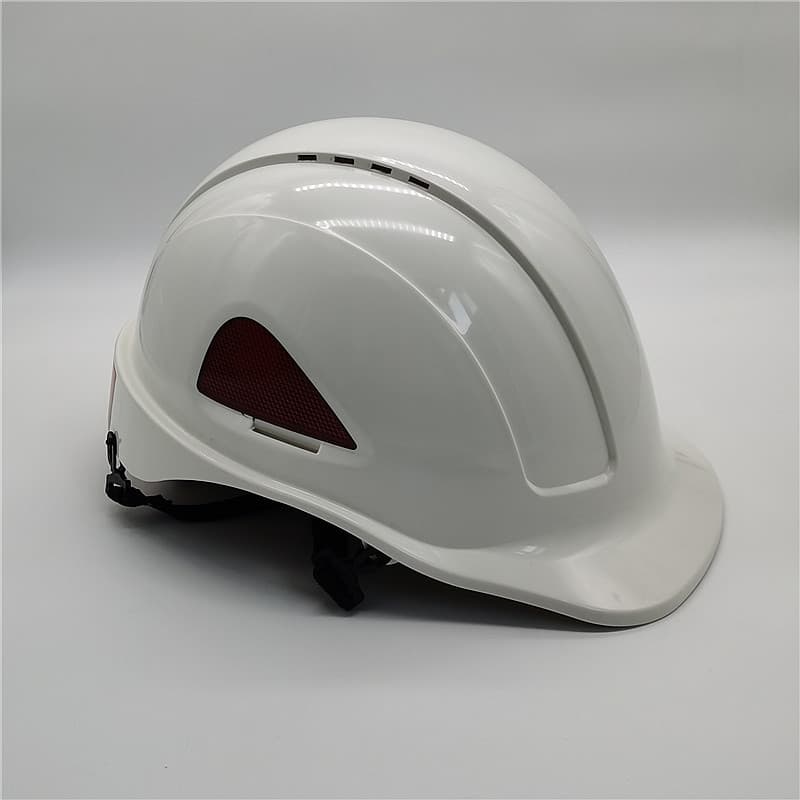 Manufacturer Wholesale ABS European Style Open Hole Plug Helmet, Reflective Safety Cap, Custom Printing, American Standard TYPE II Certified