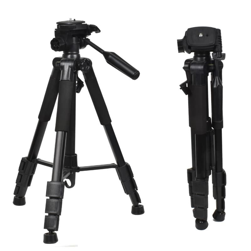 DSLR Camera Tripod Portable Outdoor Live Streaming Photography Video Phone Stand Metal Aluminum Alloy Tripod