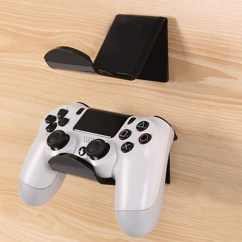 Acrylic Game Display Rack Cross-border Internet Cafe Adhesive Headphone Wall Mount Headset Earphone Hanger Display Stand