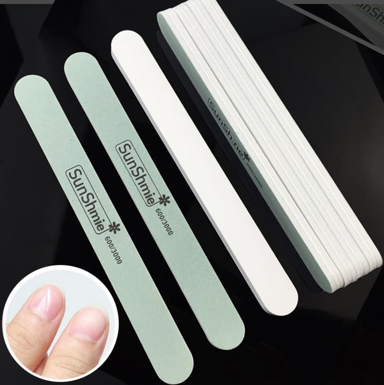 Double-sided Nail Polishing Strip Nail Grinding Block Rubbing Stick Art Maintenance Manicure Tool