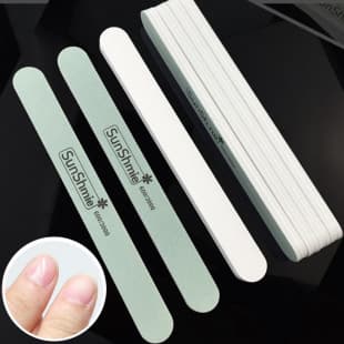 Nail Buffer Block Nail Shaping Buffing Block Silver Polishing Bar Antique Maintenance Double-Sided Nail Surface Buffer Block Factory Direct