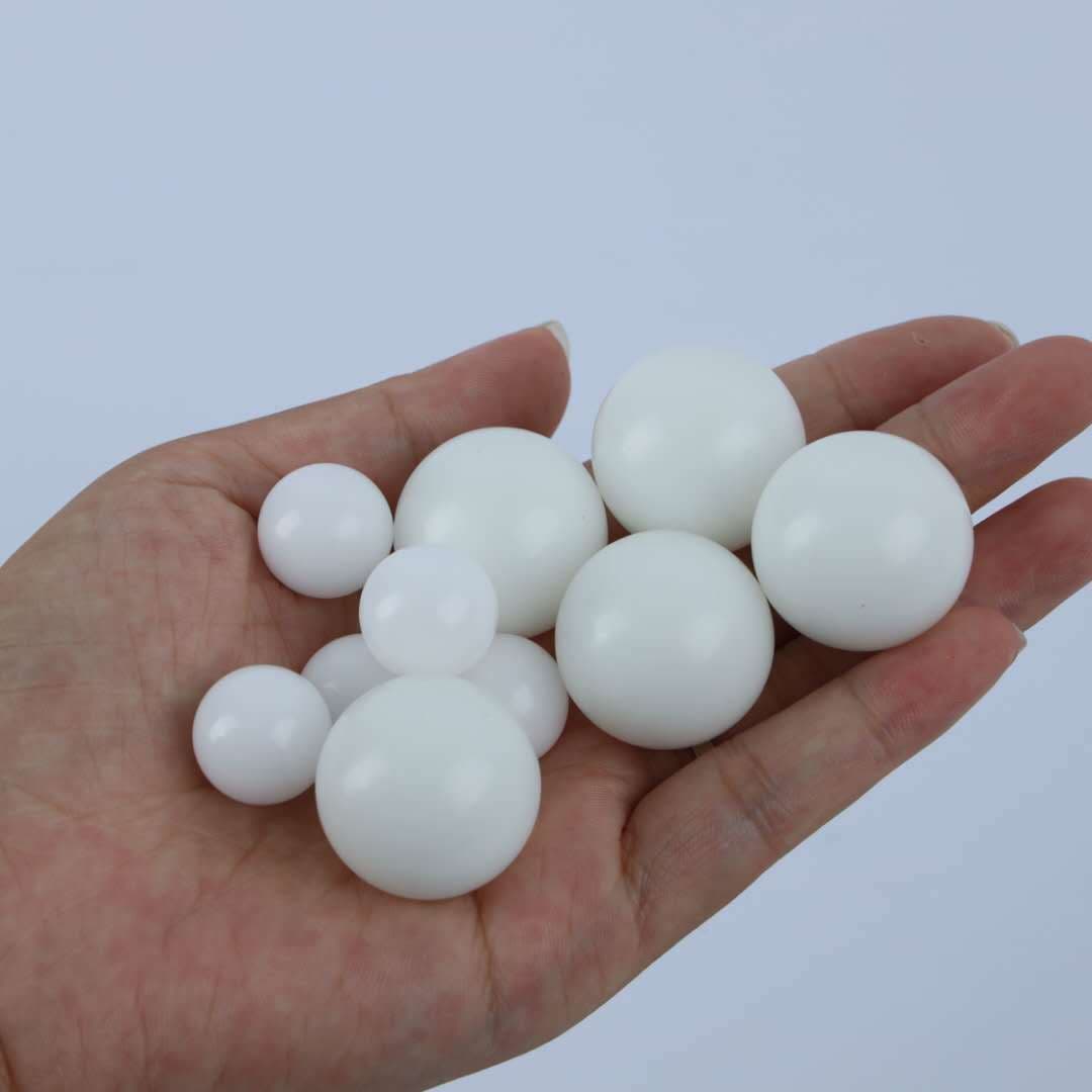 Manufacturer Direct Supply POM Plastic Balls 2.0-50mm, Solid Plastic Balls White, Solid Plastic Balls Smooth Balls
