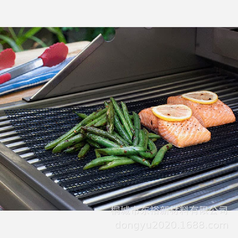 Factory Direct LFGB Teflon BBQ Grill Grid, Non-Stick, Heat-Resistant, Easy Clean, Food-Grade