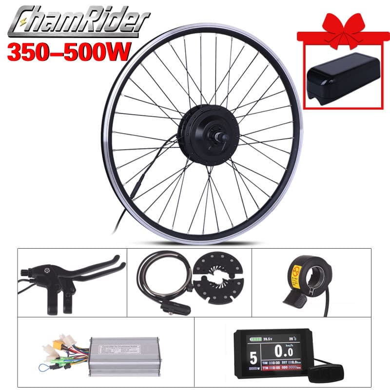 MXUS 350W 500W Motor Wheel Mountain Bike Electric Assist Kit