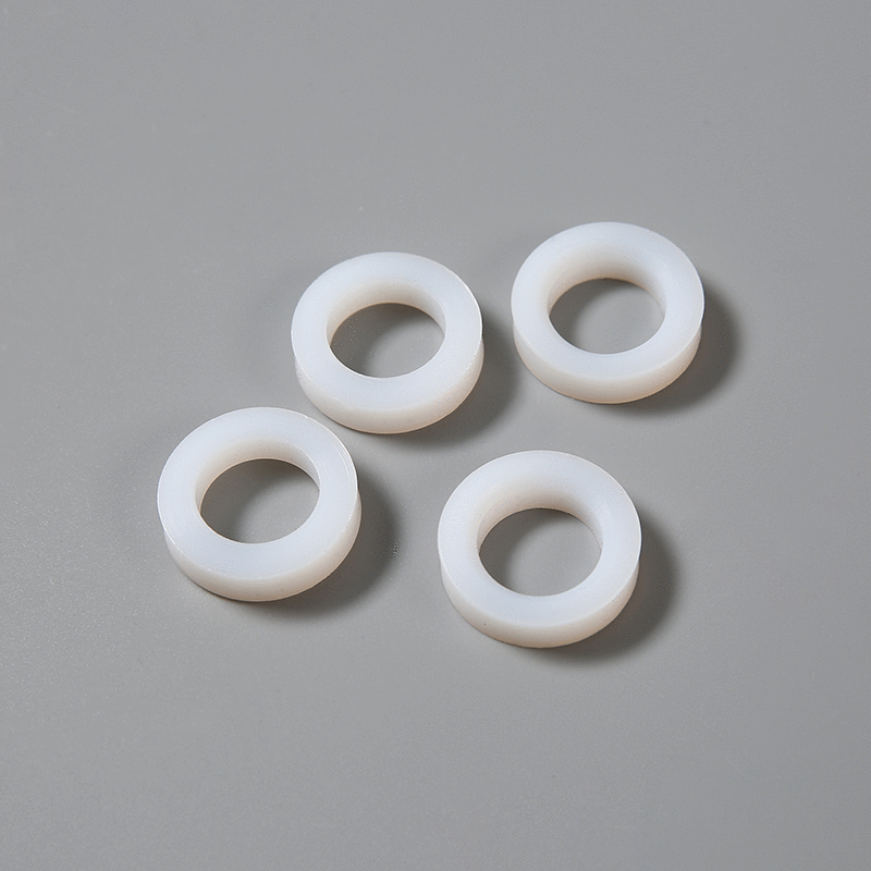 Customized PA6 nylon pure rods, plastic injection molded parts, nylon injection molded parts processing, pom formaldehyde injection molded bearing sleeves