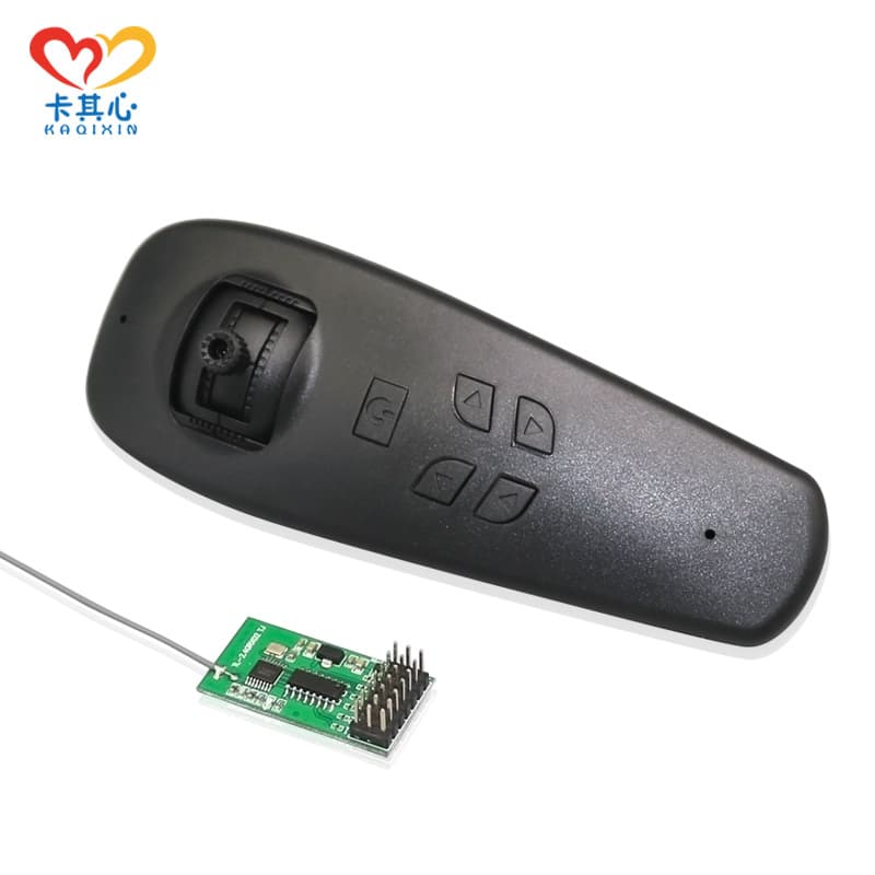 6-Channel Single-Hand Remote Control for Car/Boat Models - Bait Boat, Tank, Educational Vehicle, Speedboat with 2.4G Dual Motor Differential Steering