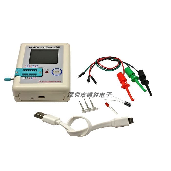 Lcr-tc1 Functional Multi-crystal Tube Tester Full Color Screen Graphic Display Finished Product