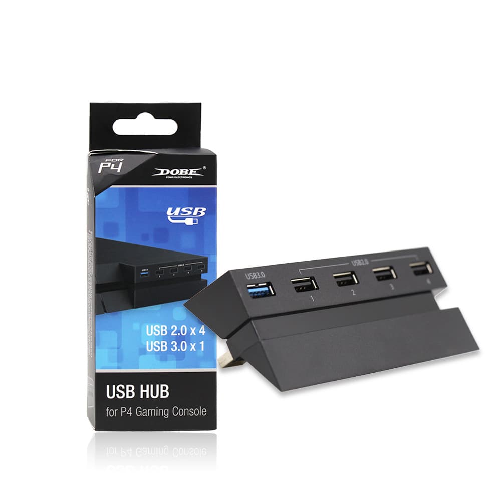 PS4 USB 2.0/3.0 Converter 2-to-5 USB Hub PS4 Splitter 2-to-5 Port Expander